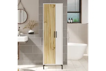 Rinorea Oppbevaringsskap 50,4x165 cm - Brun - Hus & oppussing - Kjøkken & bad - Baderom - Baderomsmøbler & baderomsinnredning - Veggskap & høyskap