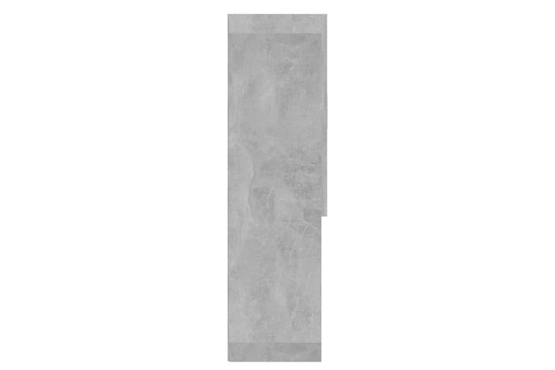 Vaskemaskinskap betonggrå 70,5x25,5x90 cm - Hus & oppussing - Kjøkken & bad - Baderom - Baderomsmøbler & baderomsinnredning - Veggskap & høyskap
