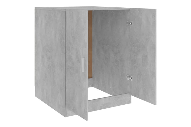 Vaskemaskinskap betonggrå 71x71,5x91,5 cm - Baderomsskap - Vaskeskap - Veggskap & høyskap