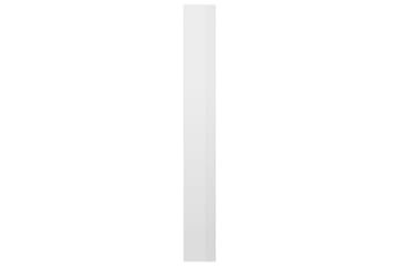 Vaskemaskinskap høyglans hvit 64x24x190 cm - Hus & oppussing - Kjøkken & bad - Baderom - Baderomsmøbler & baderomsinnredning - Veggskap & høyskap