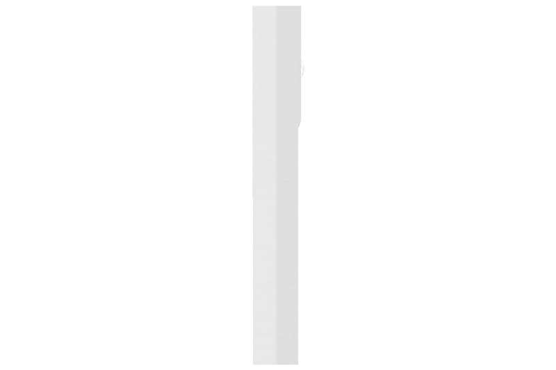 Vaskemaskinskap høyglans hvit 64x25,5x190 cm - Vaskeskap - Veggskap & h�øyskap - Baderomsskap