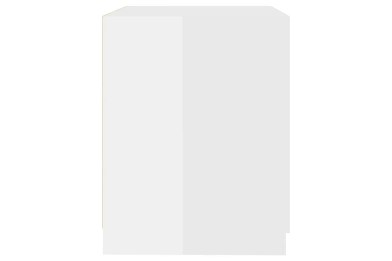 Vaskemaskinskap høyglans hvit 71x71,5x91,5 cm - Vaskeskap - Veggskap & høyskap - Baderomsskap