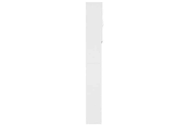 Vaskemaskinskap hvit 64x25,5x190 cm - Vaskeskap - Veggskap & høyskap - Baderomsskap