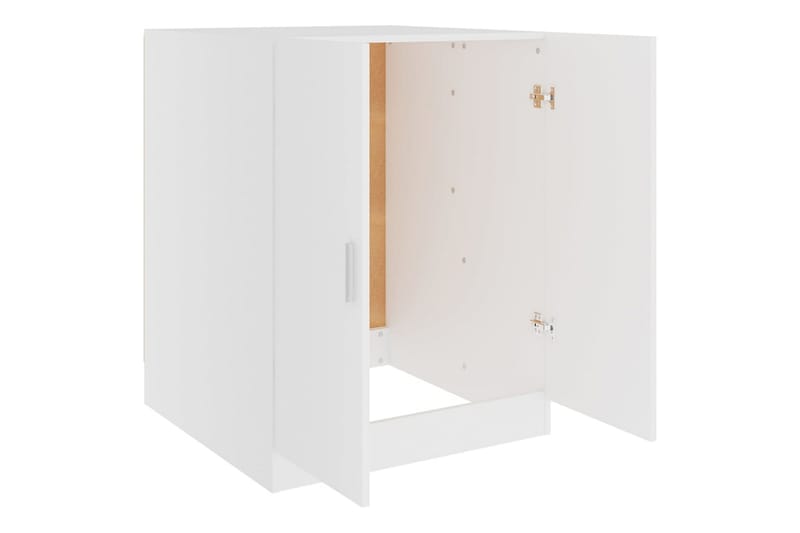 Vaskemaskinskap hvit 71x71,5x91,5 cm - Hus & oppussing - Kjøkken & bad - Baderom - Baderomsmøbler & baderomsinnredning - Veggskap & høyskap