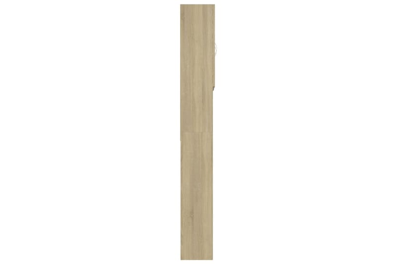 Vaskemaskinskap sonoma eik 64x25,5x190 cm - Hus & oppussing - Kjøkken & bad - Baderom - Baderomsmøbler & baderomsinnredning - Veggskap & høyskap