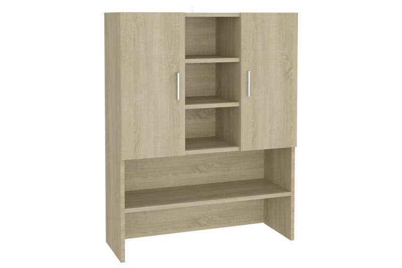 Vaskemaskinskap sonoma eik 70,5x25,5x90 cm - Hus & oppussing - Kjøkken & bad - Baderom - Baderomsmøbler & baderomsinnredning - Veggskap & høyskap