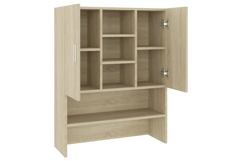 Vaskemaskinskap sonoma eik 70,5x25,5x90 cm - Hus & oppussing - Kjøkken & bad - Baderom - Baderomsmøbler & baderomsinnredning - Veggskap & høyskap
