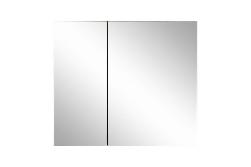 Veggskap med speil Loft24 Wisla veggskap med speil 80x70 cm - Hus & oppussing - Kjøkken & bad - Baderom - Baderomsmøbler & baderomsinnredning - Speilskap