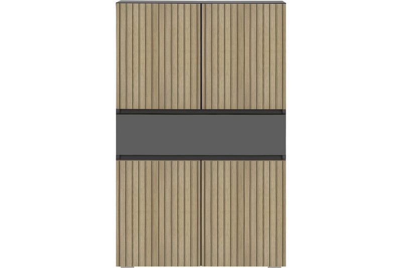 Wisla Høyskap til Bad 130x76x35 cm - Grå - Hus & oppussing - Kjøkken & bad - Baderom - Baderomsmøbler & baderomsinnredning - Baderomsskap