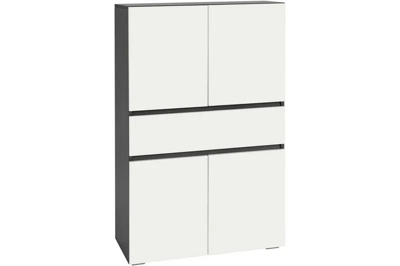 Wisla Høyskap til Bad 130x76x35 cm - Grå - Hus & oppussing - Kjøkken & bad - Baderom - Baderomsmøbler & baderomsinnredning - Baderomsskap