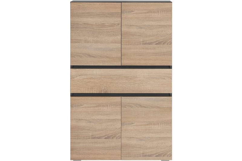 Wisla Høyskap til Bad 130x76x35 cm - Grå - Hus & oppussing - Kjøkken & bad - Baderom - Baderomsmøbler & baderomsinnredning - Baderomsskap