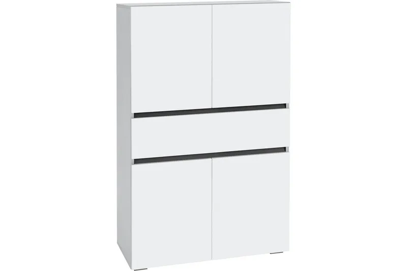 Wisla Høyskap til Bad 130x76x35 cm - Hvit - Hus & oppussing - Kjøkken & bad - Baderom - Baderomsmøbler & baderomsinnredning - Baderomsskap