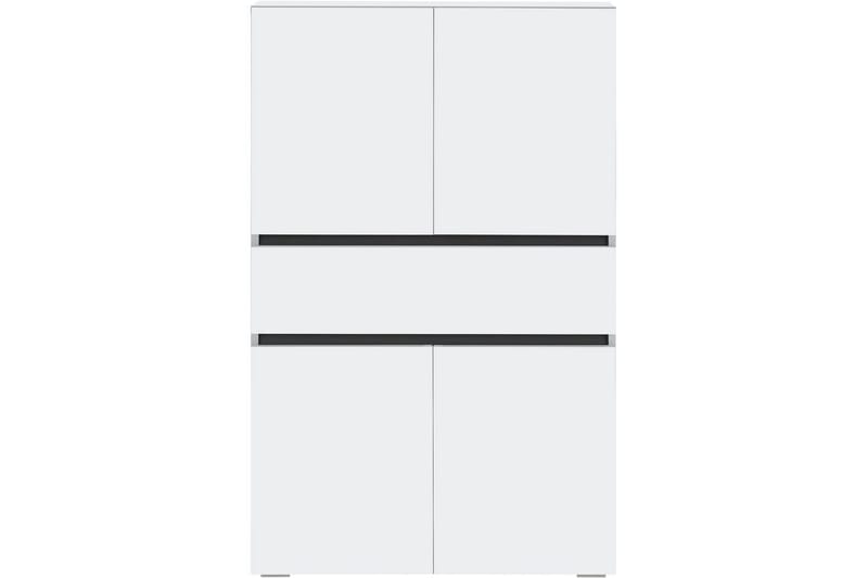 Wisla Høyskap til Bad 130x76x35 cm - Hvit - Hus & oppussing - Kjøkken & bad - Baderom - Baderomsmøbler & baderomsinnredning - Baderomsskap
