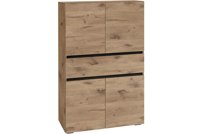 Wisla Høyskap til Bad 130x76x35 cm - Natur - Hus & oppussing - Kjøkken & bad - Baderom - Baderomsmøbler & baderomsinnredning - Baderomsskap