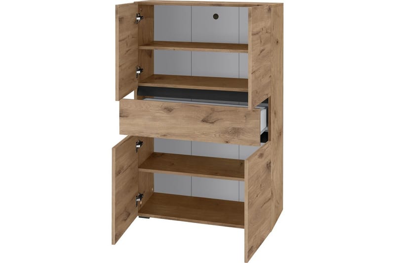 Wisla Høyskap til Bad 130x76x35 cm - Natur - Hus & oppussing - Kjøkken & bad - Baderom - Baderomsmøbler & baderomsinnredning - Baderomsskap