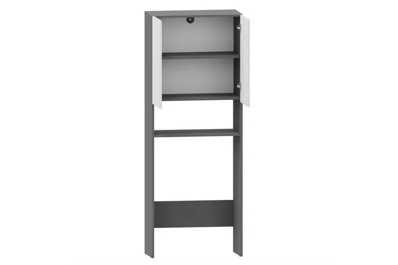 Wisla Høyskap til Bad 180x68x37 cm - Hvit - Hus & oppussing - Kjøkken & bad - Baderom - Baderomsmøbler & baderomsinnredning - Baderomsskap