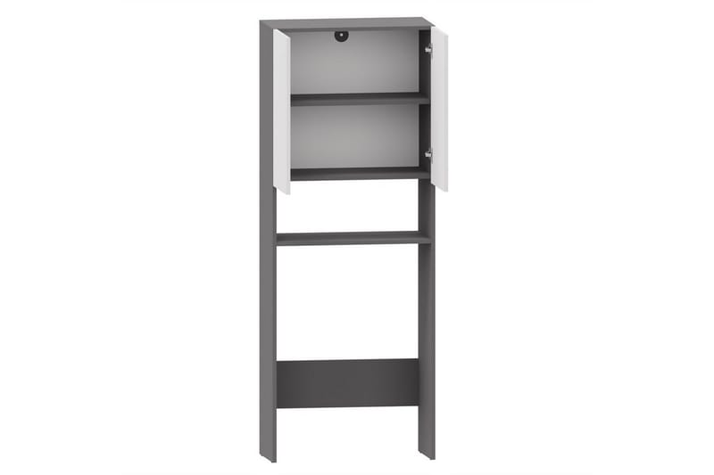 Wisla Høyskap til Bad 180x68x37 cm - Hvit - Hus & oppussing - Kjøkken & bad - Baderom - Baderomsmøbler & baderomsinnredning - Baderomsskap