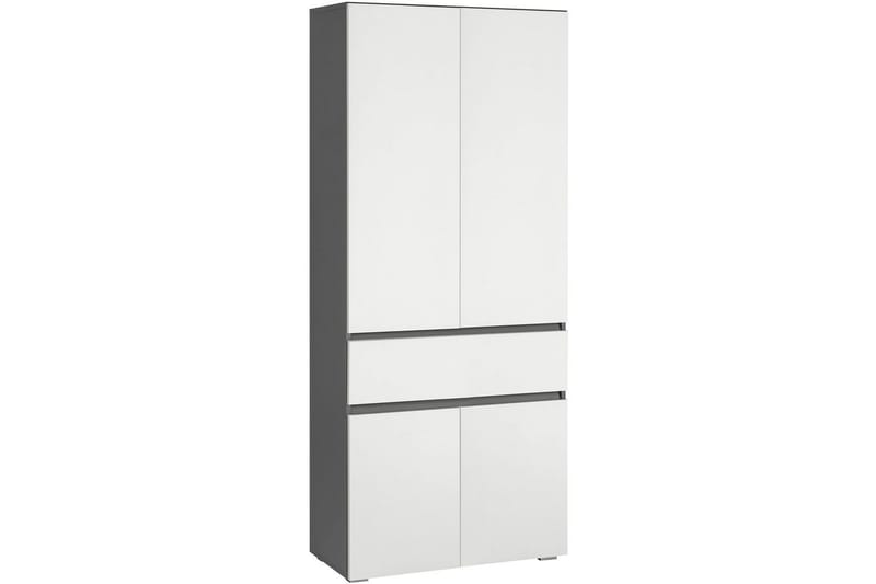 Wisla Høyskap til Bad 180x76x37 cm - Hvit - Hus & oppussing - Kjøkken & bad - Baderom - Baderomsmøbler & baderomsinnredning - Baderomsskap