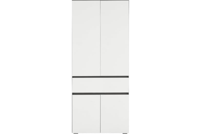 Wisla Høyskap til Bad 180x76x37 cm - Hvit - Hus & oppussing - Kjøkken & bad - Baderom - Baderomsmøbler & baderomsinnredning - Baderomsskap