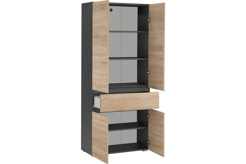 Wisla Høyskap til Bad 180x76x37 cm - Natur - Hus & oppussing - Kjøkken & bad - Baderom - Baderomsmøbler & baderomsinnredning - Baderomsskap