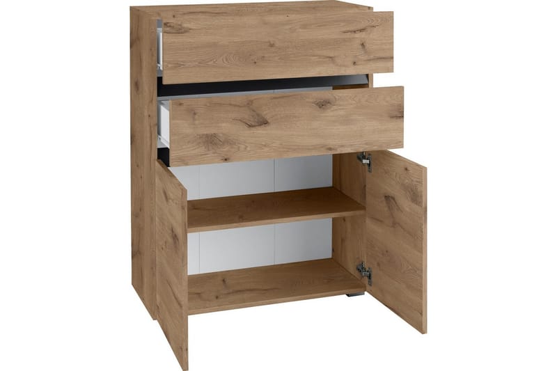Wisla Høyskap til Bad 98x76x35 cm - Natur - Hus & oppussing - Kjøkken & bad - Baderom - Baderomsmøbler & baderomsinnredning - Baderomsskap