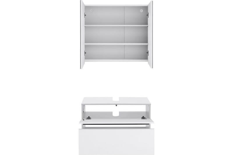 Wisla Komplett møbelpakke - Hvit - Hus & oppussing - Kjøkken & bad - Baderom - Baderomsmøbler & baderomsinnredning - Komplette møbelpakker