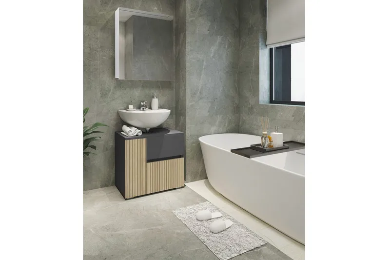 Wisla Servantskap 60 cm - Natur - Hus & oppussing - Kjøkken & bad - Baderom - Baderomsmøbler & baderomsinnredning - Servantskap & kommode