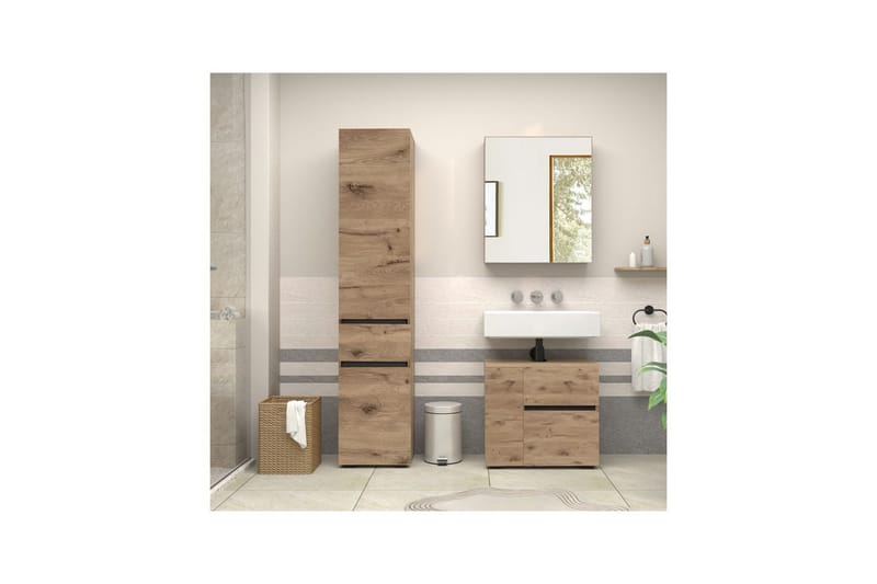 Wisla Servantskap 60 cm - Natur - Hus & oppussing - Kjøkken & bad - Baderom - Baderomsmøbler & baderomsinnredning - Servantskap & kommode