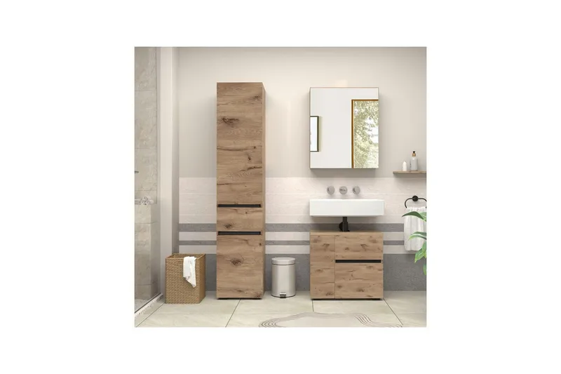 Wisla Servantskap 60 cm - Natur - Hus & oppussing - Kjøkken & bad - Baderom - Baderomsmøbler & baderomsinnredning - Servantskap & kommode