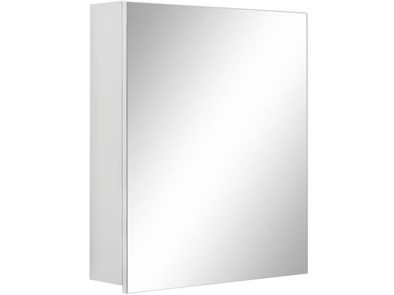 Wisla Veggskap 60x70 cm - Hvit - Hus & oppussing - Kjøkken & bad - Baderom - Baderomsmøbler & baderomsinnredning - Speilskap