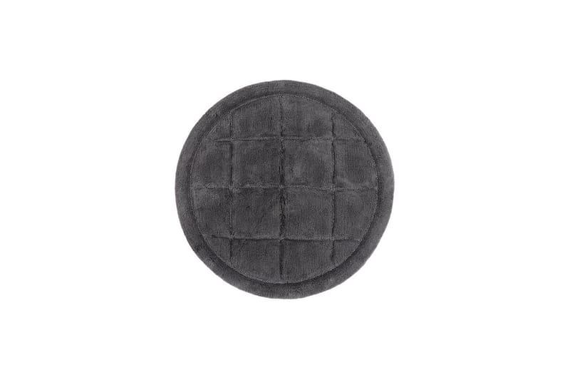 Baderomsmatte Kvadrat - 80x80 cm, Grå - Hus & oppussing - Kjøkken & bad - Baderom - Baderomstilbehør