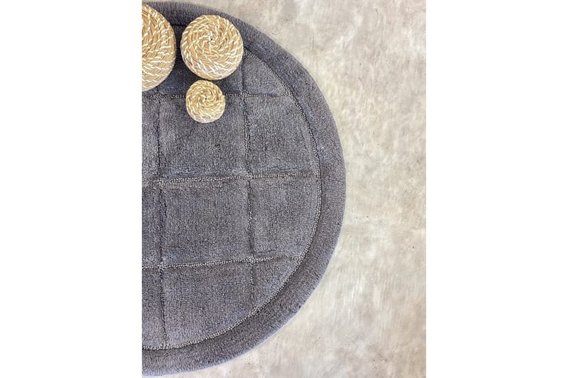 Baderomsmatte Kvadrat - 80x80 cm, Grå - Hus & oppussing - Kjøkken & bad - Baderom - Baderomstilbehør - Baderomskrakk