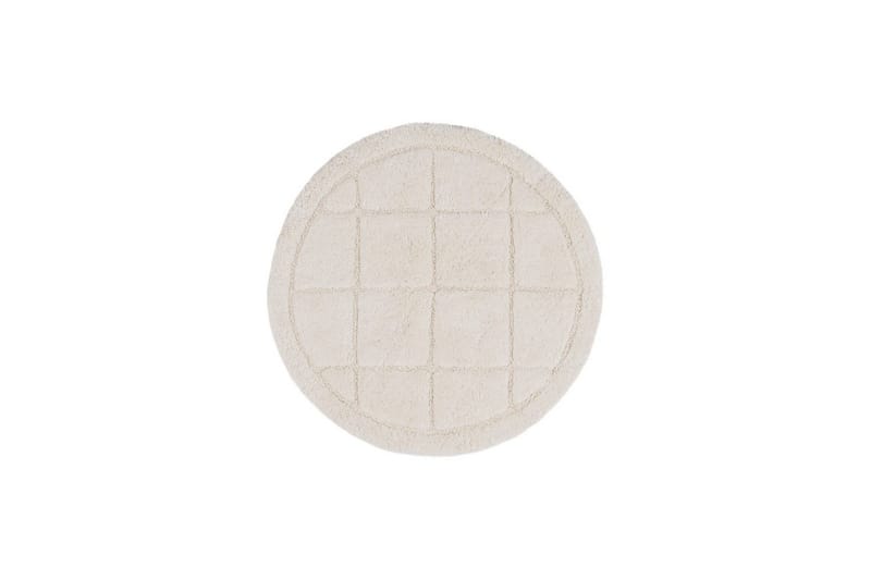 Baderomsmatte Kvadrat - 80x80 cm, Krem - Hus & oppussing - Kjøkken & bad - Baderom - Baderomstilbehør - Baderomskrakk