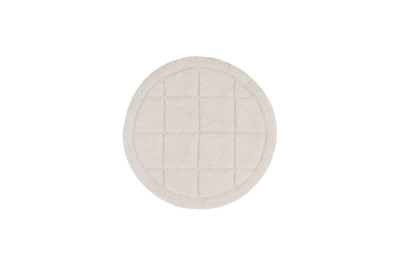 Baderomsmatte Kvadrat - 80x80 cm, Krem - Hus & oppussing - Kjøkken & bad - Baderom - Baderomstilbehør