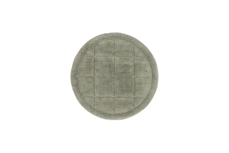Baderomsmatte Kvadrat - 80x80 cm, Lysegrønn - Tekstiler - Tepper & Matter - Baderomsmatte