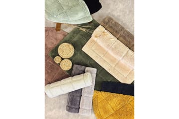 Baderomsmatte Kvadrat - 80x80 cm, Marineblå - Tekstiler - Tepper & Matter - Baderomsmatte