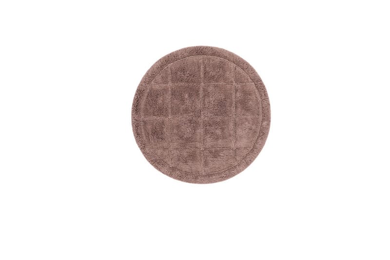 Baderomsmatte Kvadrat - 80x80 cm, Støvete Rosa - Hus & oppussing - Kjøkken & bad - Baderom - Baderomstilbehør