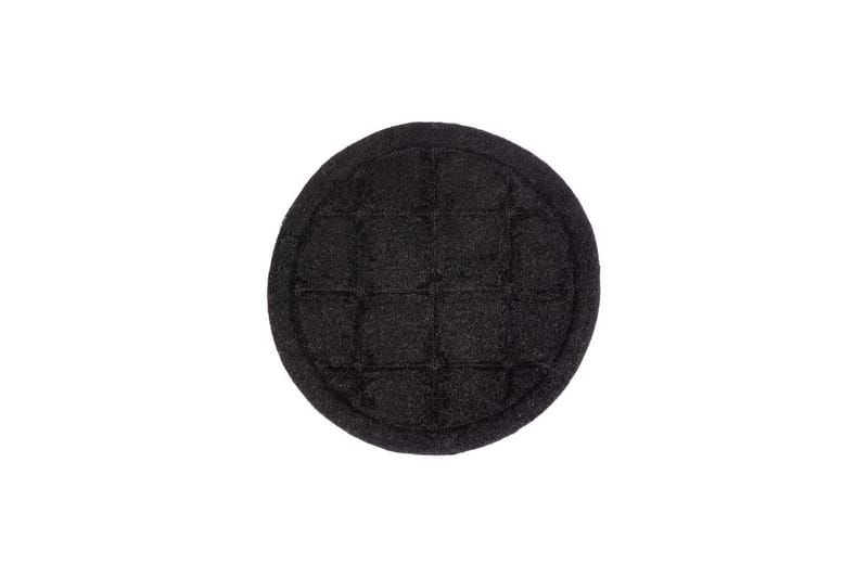 Baderomsmatte Kvadrat - 80x80 cm, Svart - Hus & oppussing - Kjøkken & bad - Baderom - Baderomstilbehør