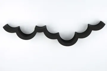 Anerkjent Toalettpapirholder 62x9 cm - Svart - Hus & oppussing - Kjøkken & bad - Baderom - Baderomstilbehør