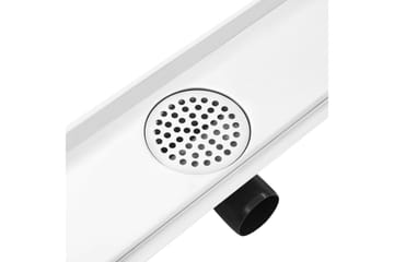 Dusjavløp med 2-i-1 sluk 103x14 cm rustfritt stål - Hus & oppussing - Bygg - Vann & avløp - Innendørs avløp