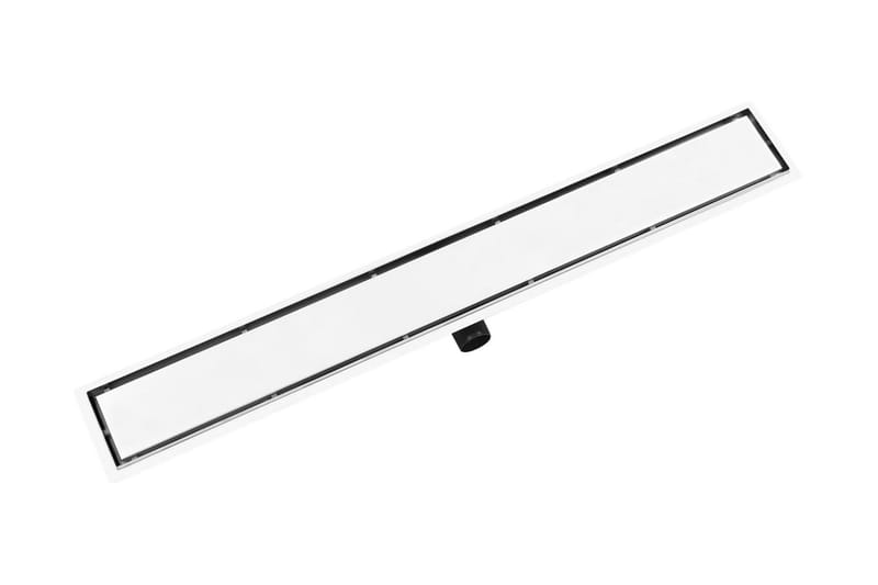 Dusjavløp med 2-i-1 sluk 103x14 cm rustfritt stål - Hus & oppussing - Bygg - Vann & avløp - Innendørs avløp