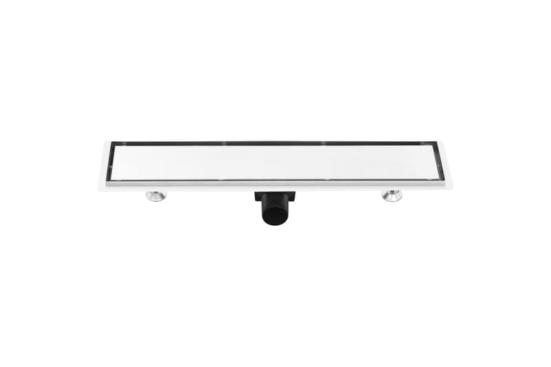 Dusjavløp med 2-i-1 sluk 63x14 cm rustfritt stål - Hus & oppussing - Bygg - Vann & avløp - Innendørs avløp