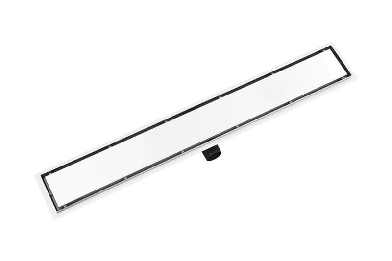 Dusjavløp med 2-i-1 sluk 93x14 cm rustfritt stål - Hus & oppussing - Bygg - Vann & avløp - Innendørs avløp