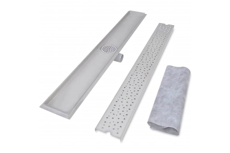 Liner Dusjavløp Boble 1030x140 mm Rustfritt stål - Hus & oppussing - Bygg - Vann & avløp - Innendørs avløp