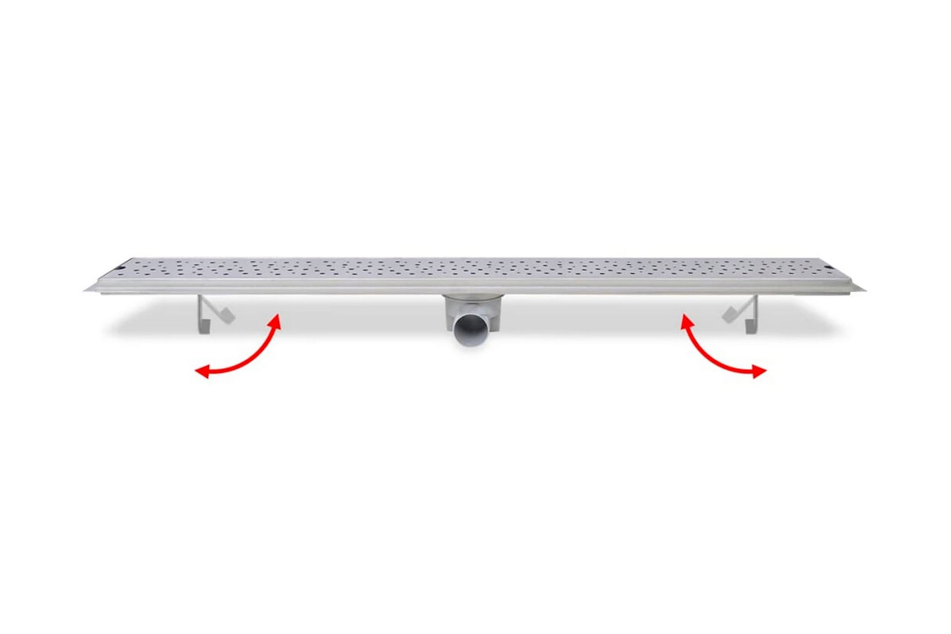 Liner Dusjavløp Boble 1030x140 mm Rustfritt stål - Hus & oppussing - Bygg - Vann & avløp - Innendørs avløp
