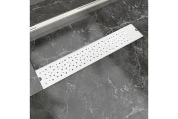 Liner Dusjavløp Boble 630x140 mm Rustfritt stål - Hus & oppussing - Bygg - Vann & avløp - Innendørs avløp