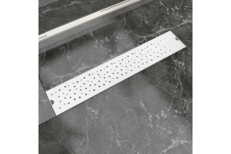 Liner Dusjavløp Boble 630x140 mm Rustfritt stål - Hus & oppussing - Bygg - Vann & avløp - Innendørs avløp
