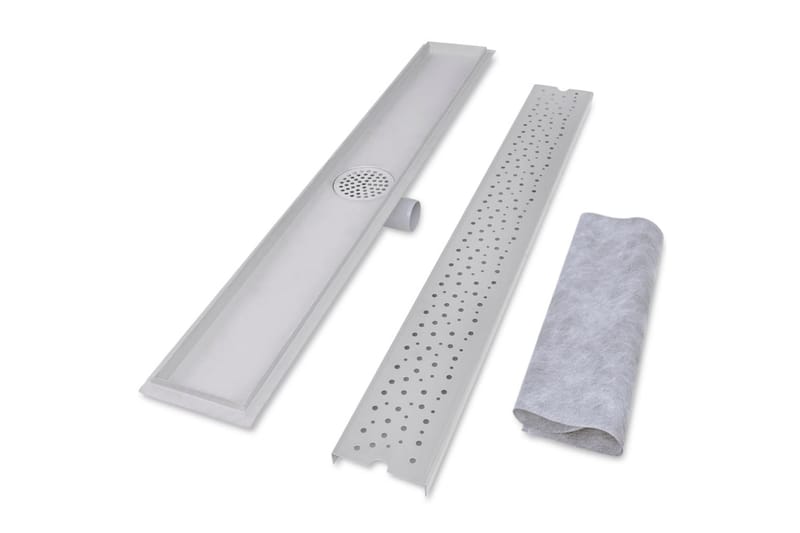Liner Dusjavløp Boble 930x140 mm Rustfritt stål - Hus & oppussing - Bygg - Vann & avløp - Innendørs avløp