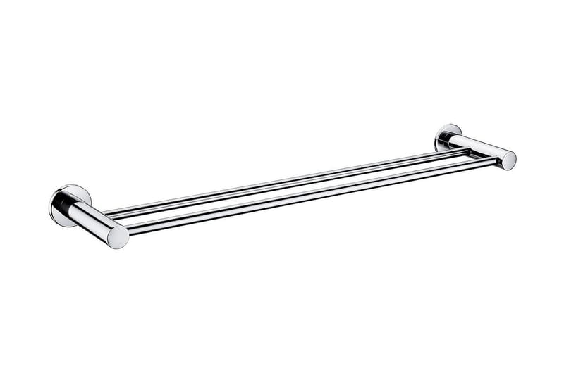 Bathlife Avlasta Håndklestang 60 cm Dobbel - Krom - Hus & oppussing - Kjøkken & bad - Baderom - Baderomstilbehør
