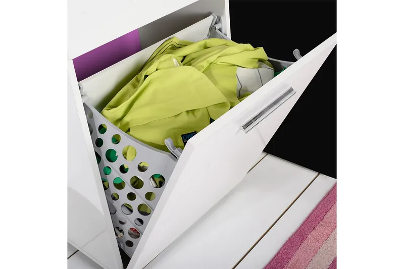 Byrå Vit högglans - Hus & oppussing - Kjøkken & bad - Baderom - Baderomstilbehør